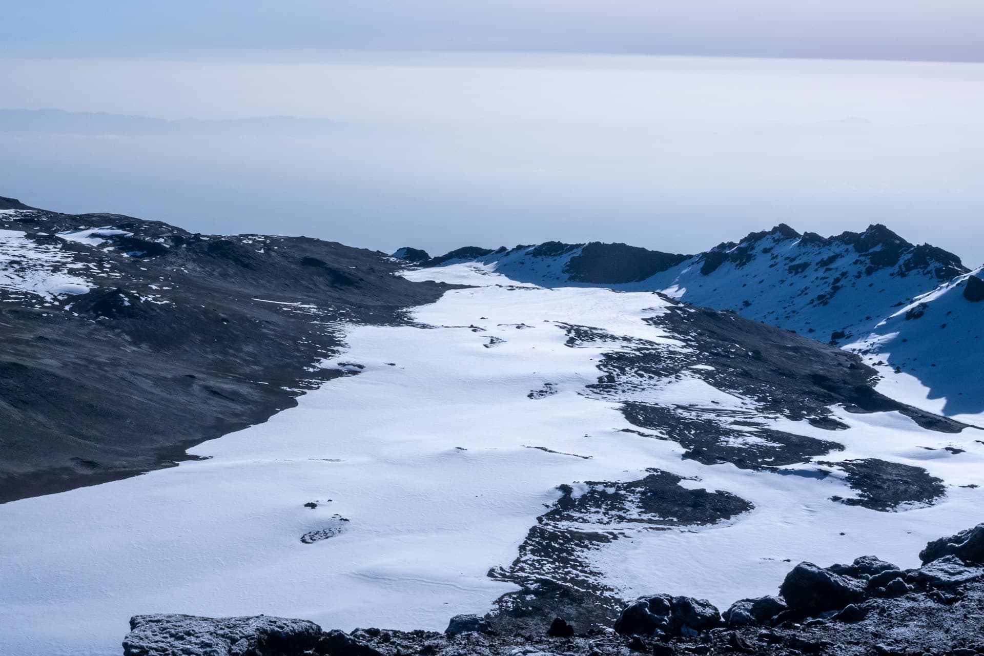 A view in the mountains